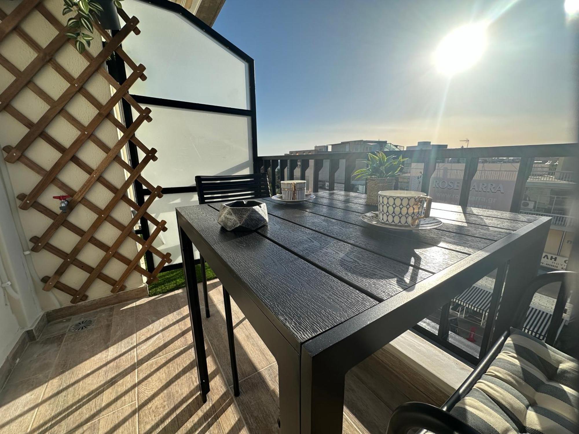 Glyfada Sunset Seaview Cozy Apartment A Афины Экстерьер фото